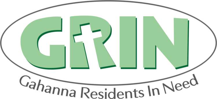 The GRIN logo, with green lettering and a cross on the inside of the letter r.